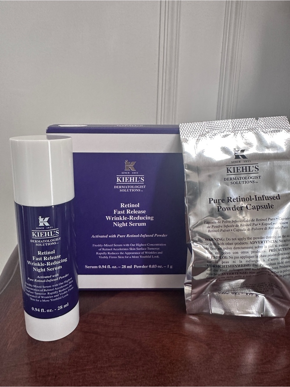 Kiehls retinol serum